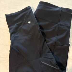 lululemon Black Leggings capri length